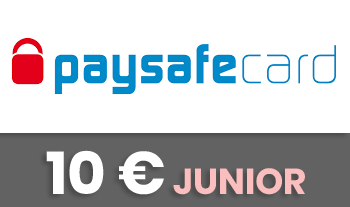 Paysafecard 10 € JUNIOR a